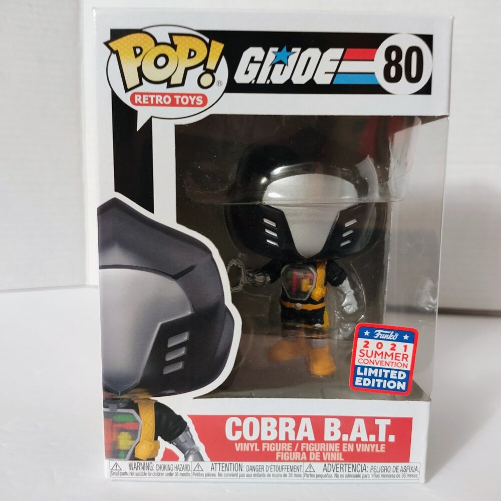 [2 for $10] Pop! Retro Toys - G.I. Joe - Cobra B.A.T. #80